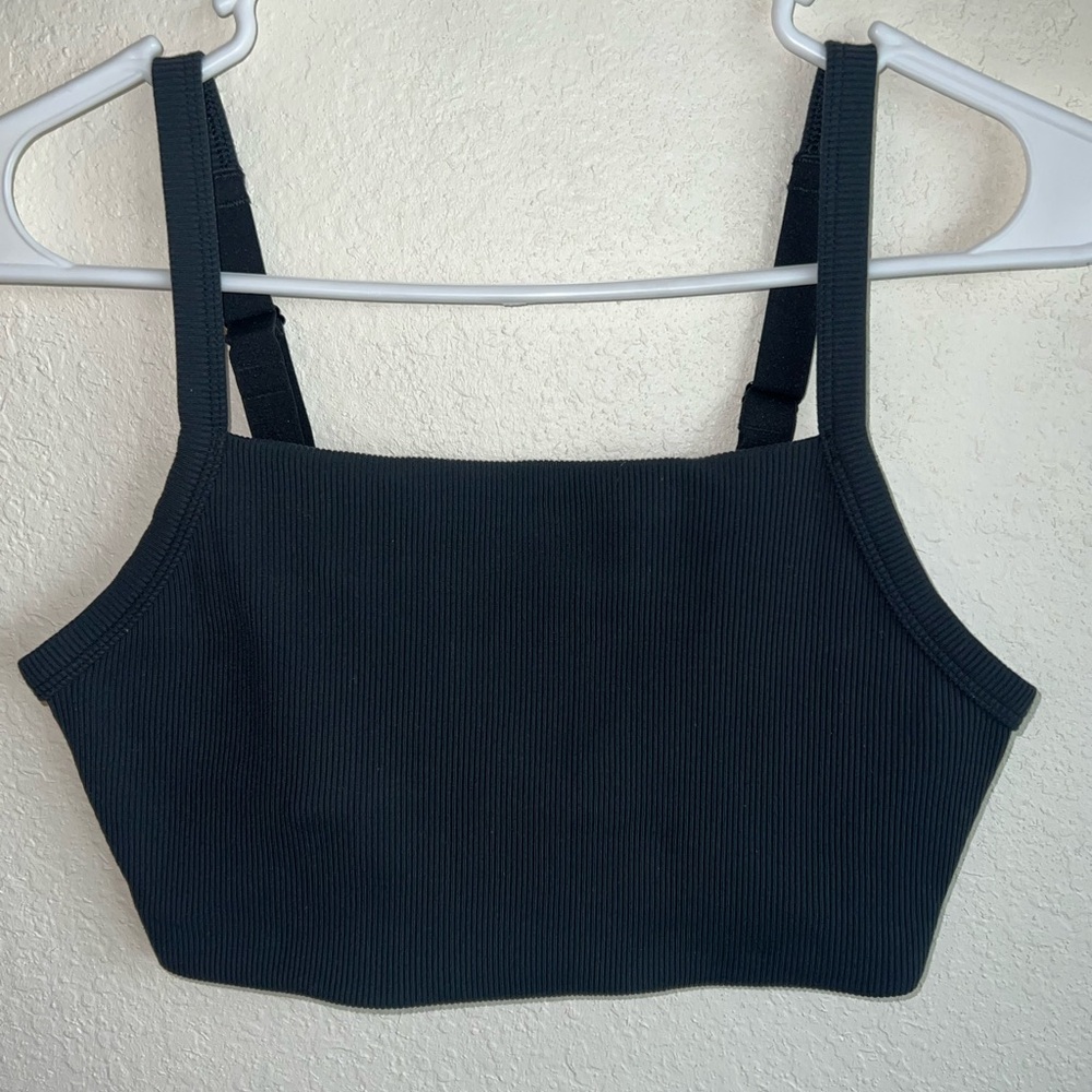 OFFLINE by Aerie Real Me Recharge Medium Support Bra Size M Black